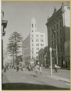 Hunter Street, Newcastle, 1949