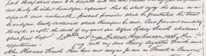 Codicil, last page of the Will of John Smith. This section re-instates Alfred Smith under certain conditions.